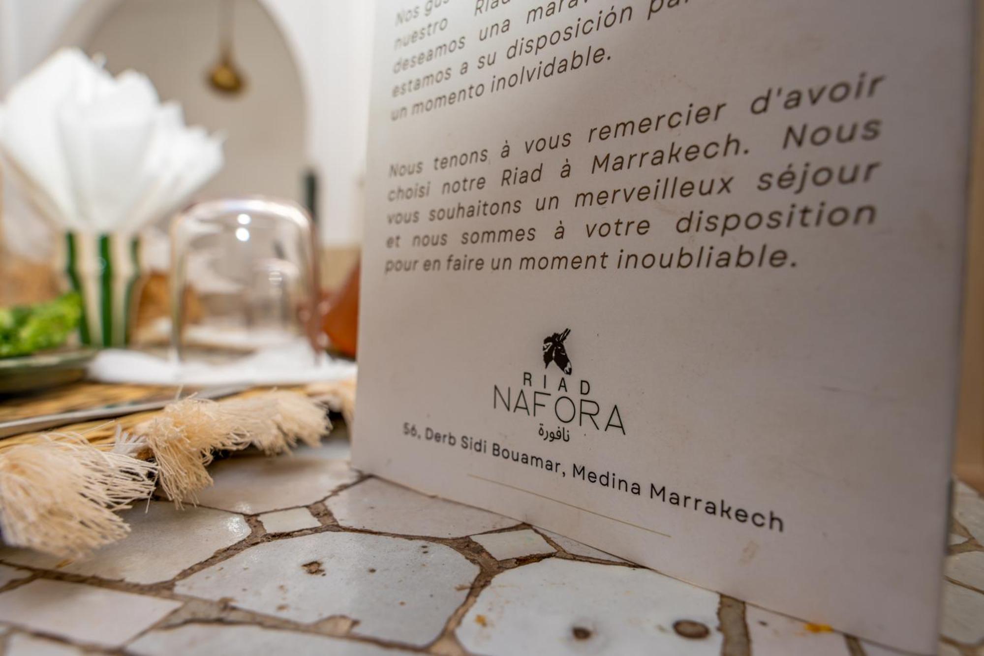 Riad Nafora Marrakesh Ngoại thất bức ảnh